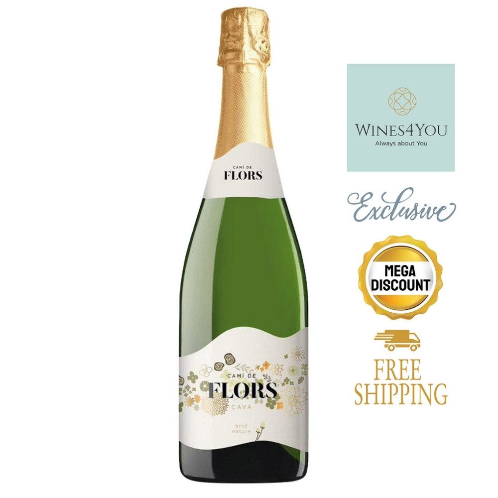 Cami De Flors Brut Nature Cava Spain Sparkling Wine